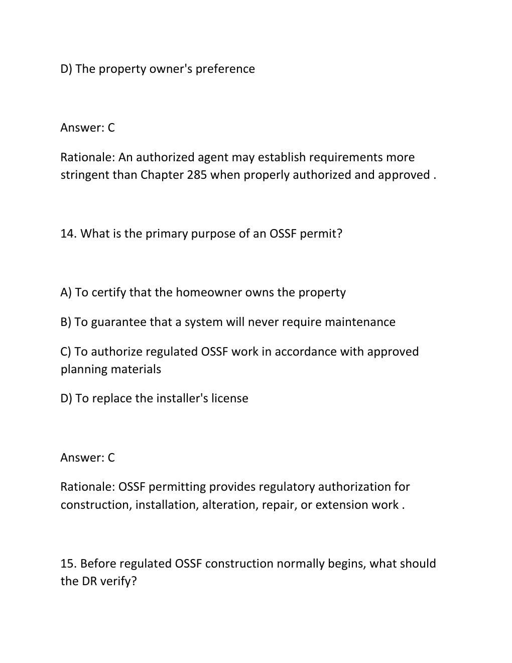 Preview page 9 of Texas ossf designated representative exam prep 2026