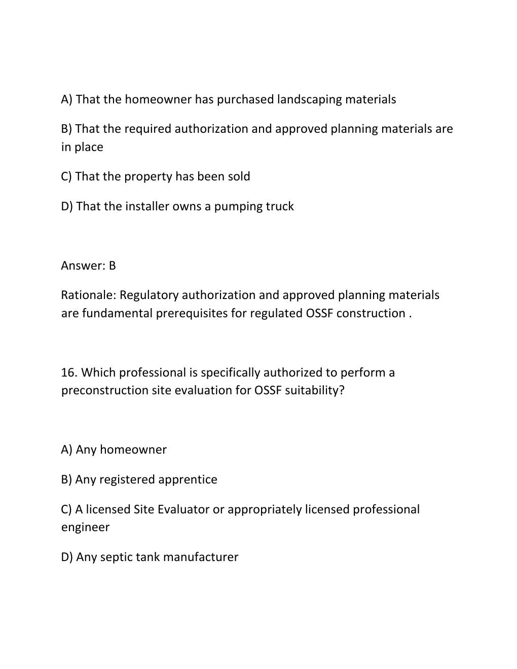 Preview page 10 of Texas ossf designated representative exam prep 2026