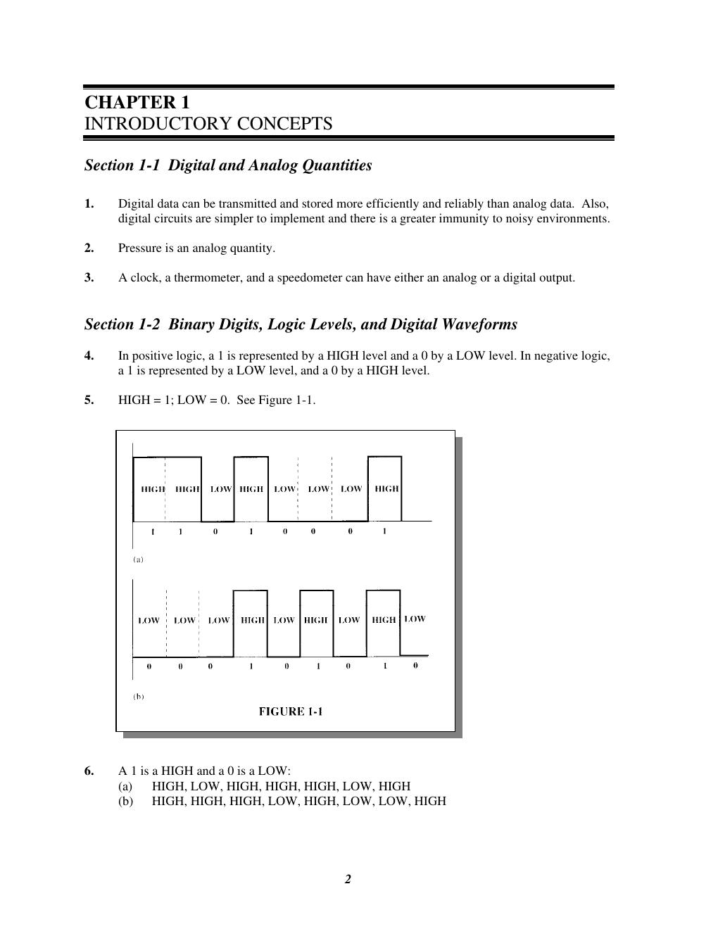 Preview page 6 of Solution Manual For Digital Fundamentals Tenth Edition By Thomas L. Floyd
