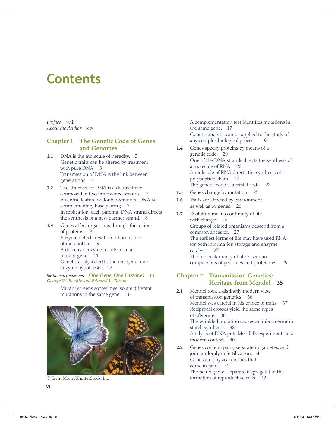 Preview page 7 of Essential Genetics A Genomics Perspective 6th Edition By Daniel L. Hartl