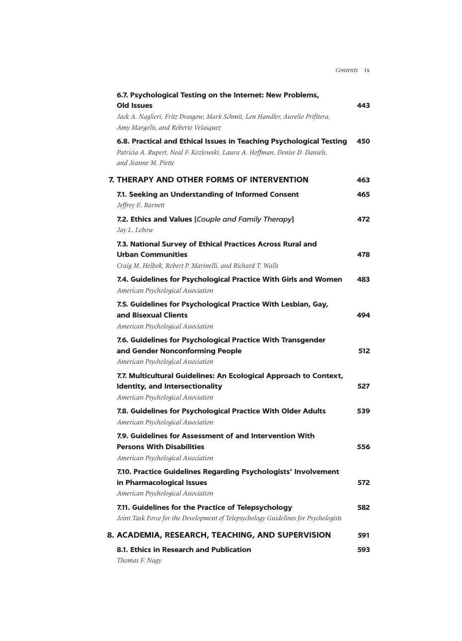 Preview page 10 of Ethical Conflicts in Psychology 5th Edition By Eric York Drogin