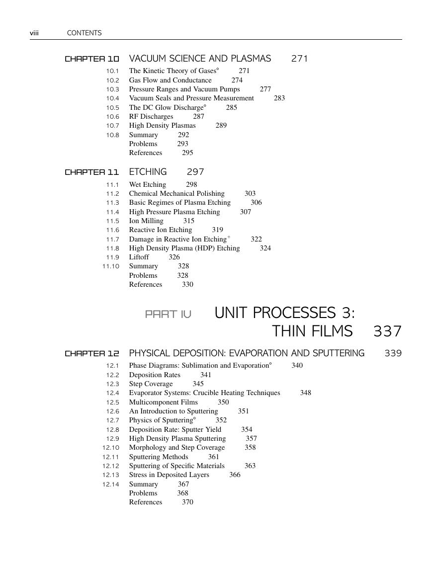 Preview page 9 of Fabrication Engineering at the Micro-and Nanoscale 4th Edition By Stephen A. Campbell