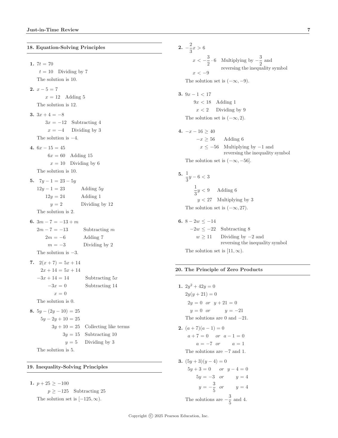 Preview page 10 of Solution Manual for Algebra And Trigonometry : Graphs and models 7th Edition By Marvin l.Bittinger, Judith A. Beecher, J