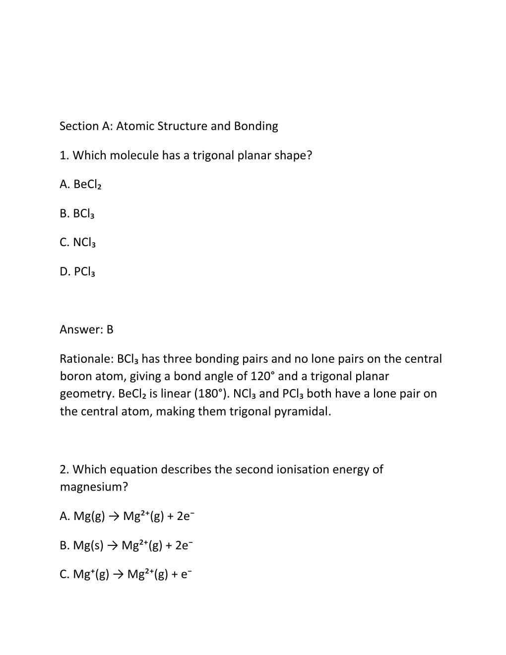 Preview page 6 of Ocr as level chemistry a june 2026 paper