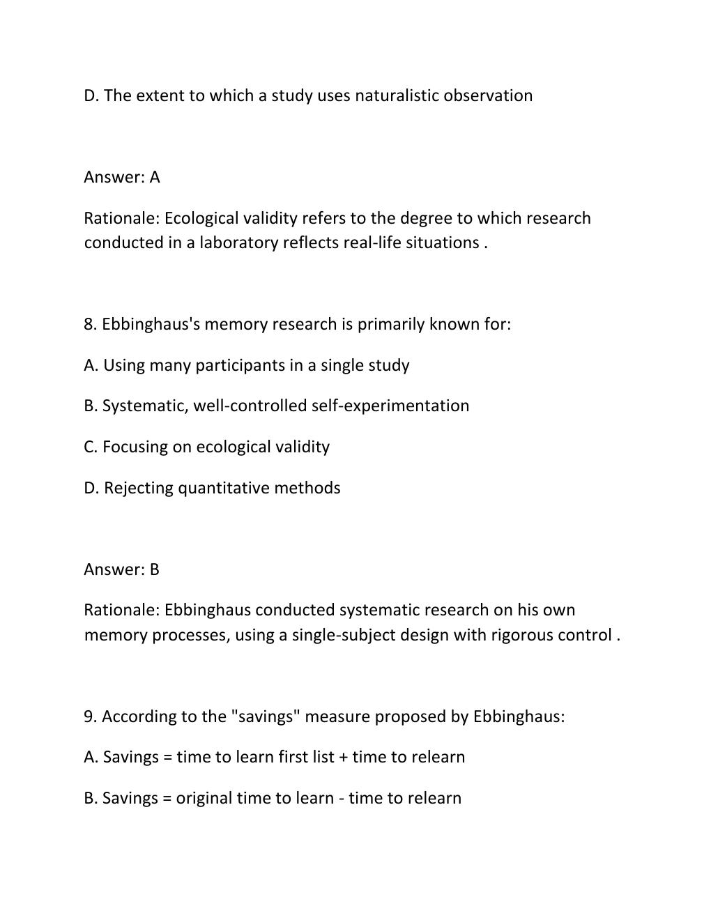 Preview page 5 of Pyc3703 exam pack past papers questions and answers