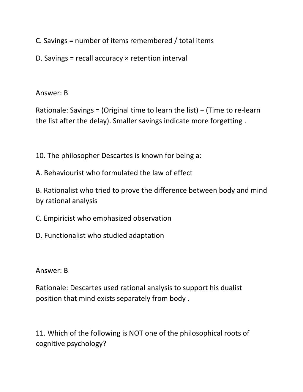 Preview page 6 of Pyc3703 exam pack past papers questions and answers