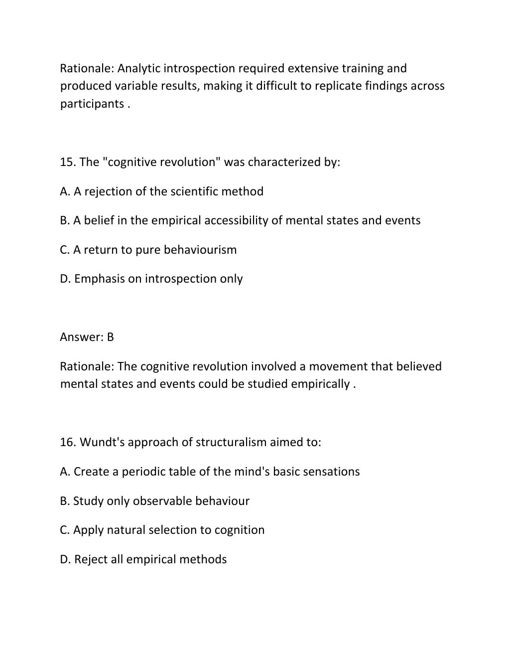 Preview page 9 of Pyc3703 exam pack past papers questions and answers
