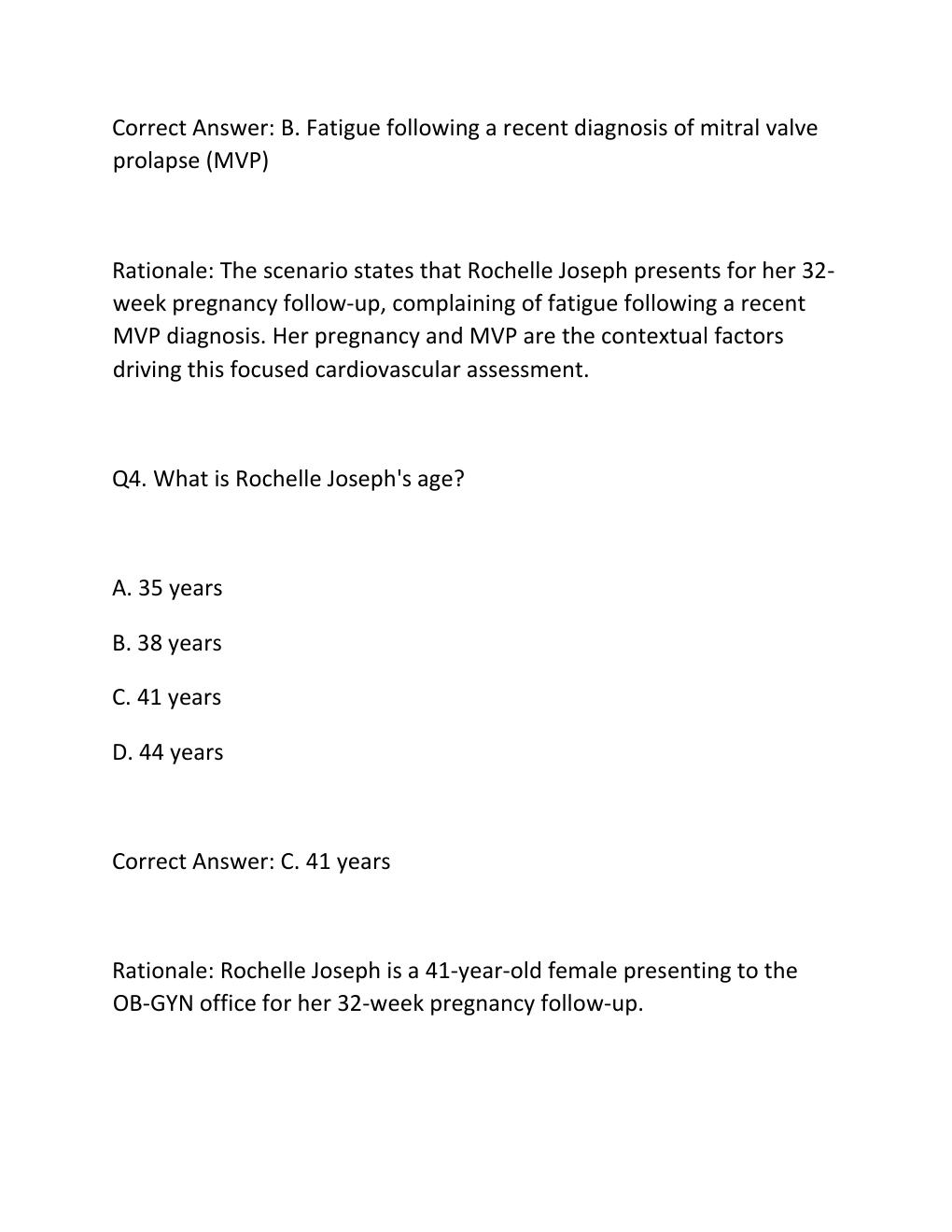 Preview page 3 of sHADOW HEALTH CARDIOVASCULAR ASSESSMENT ROCHELLE JOSEPH