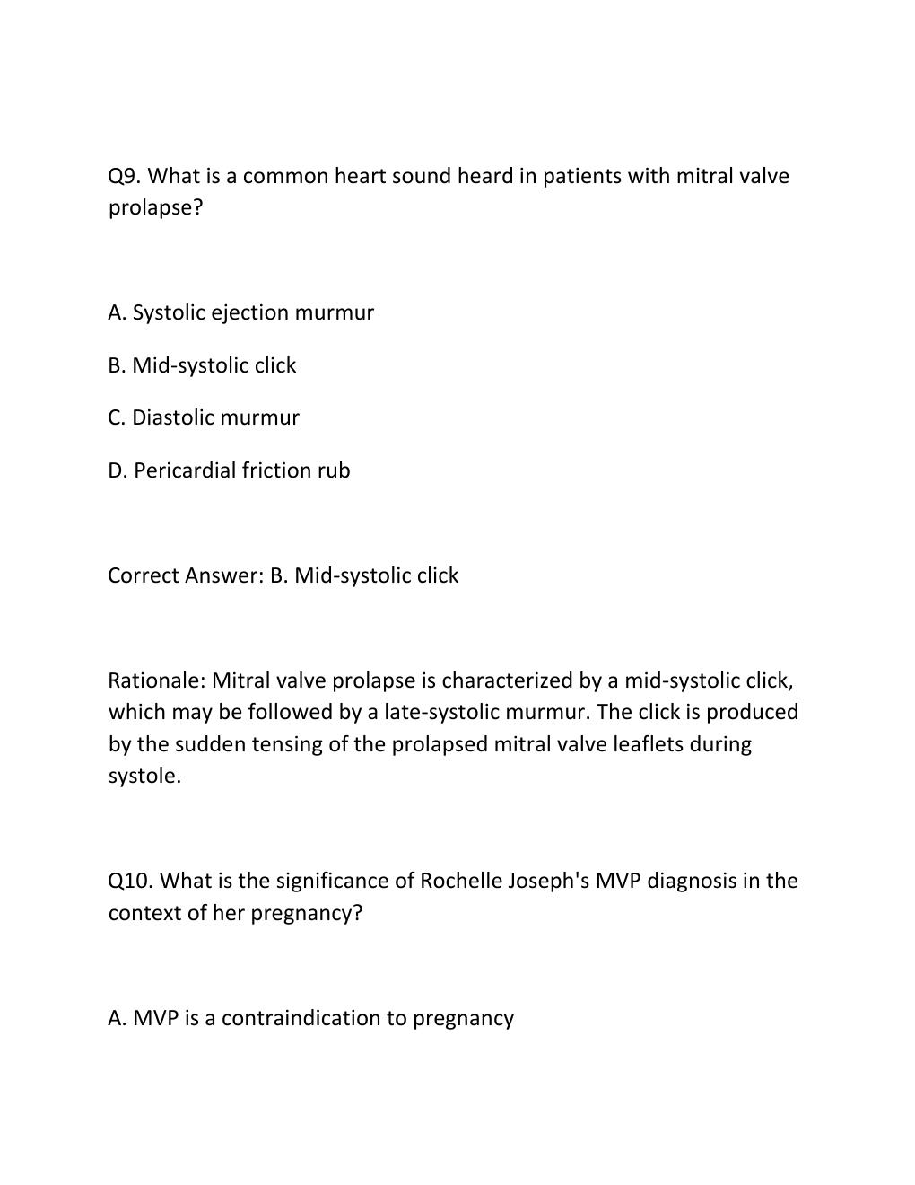 Preview page 7 of sHADOW HEALTH CARDIOVASCULAR ASSESSMENT ROCHELLE JOSEPH