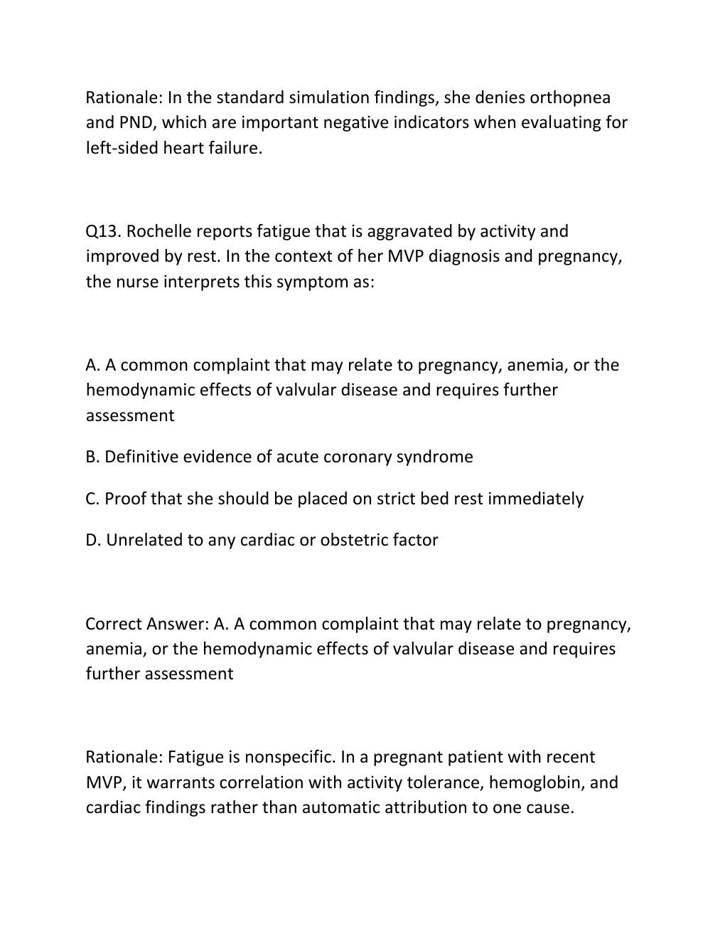 Preview page 10 of sHADOW HEALTH CARDIOVASCULAR ASSESSMENT ROCHELLE JOSEPH