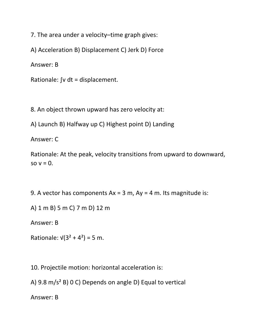Preview page 3 of PHYSICS, 5TH EDITION BY JAMES S. WALKER Complete Practice