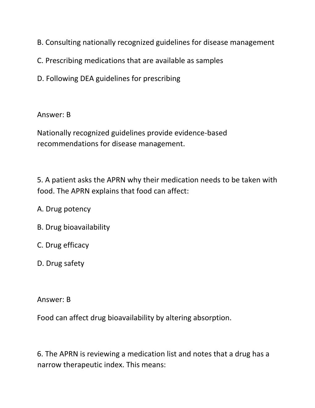 Preview page 6 of PHARMACOTHERAPEUTICS FOR ADVANCED PRACTICE A PRACTICAL APPROACH