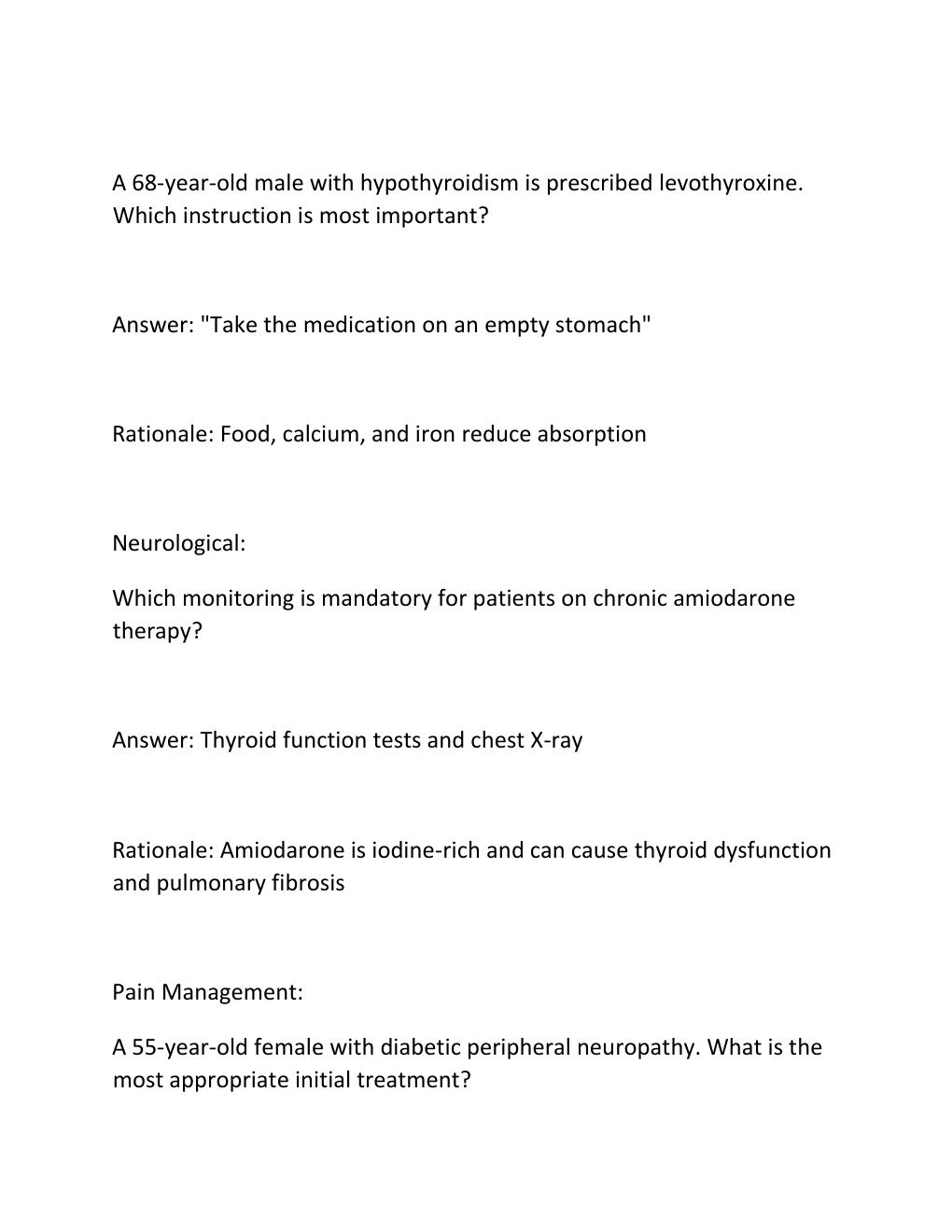 Preview page 2 of NUR 654 Midterm Exam Complete Practice  Questions with Verified Answers