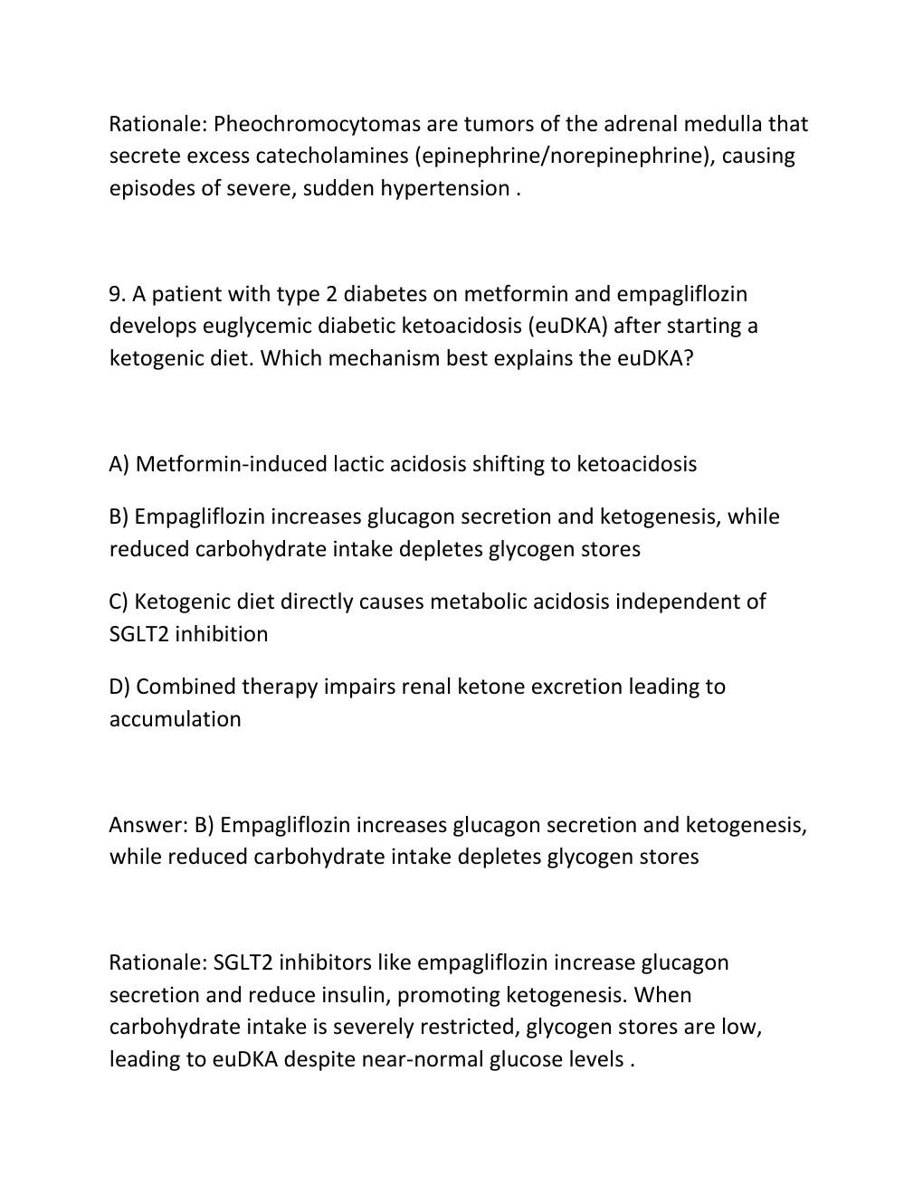 Preview page 10 of NUR 654 Midterm Exam Complete Practice  Questions with Verified Answers