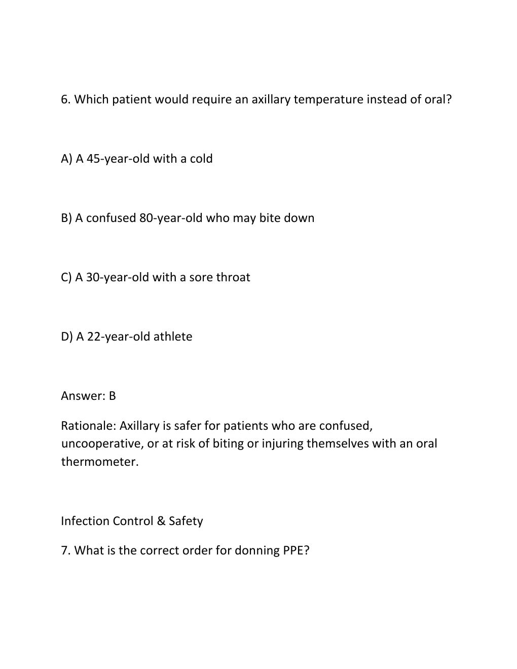 Preview page 5 of NHA CCMA 2ND PRACTICE TEST 300 Questions with Revised Answers