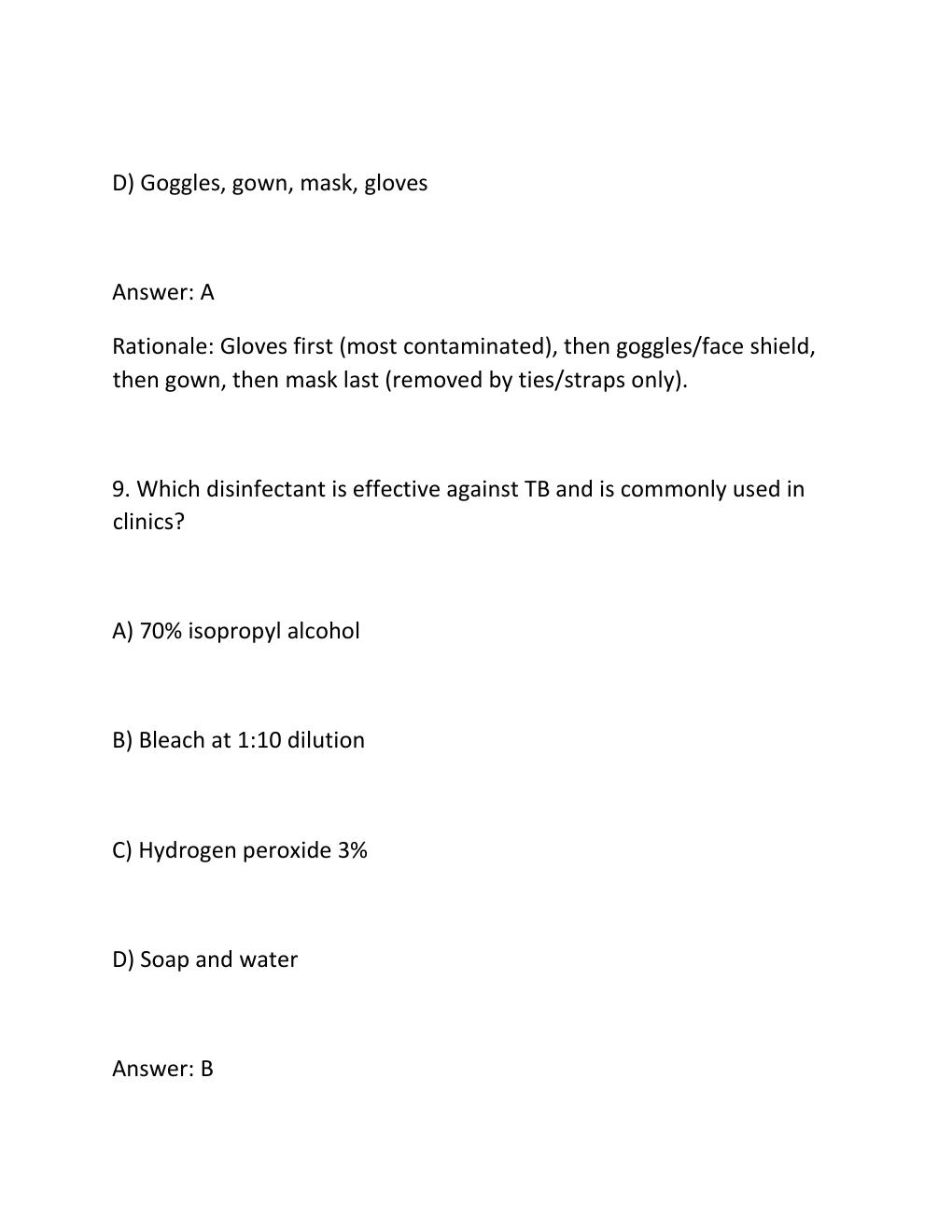 Preview page 7 of NHA CCMA 2ND PRACTICE TEST 300 Questions with Revised Answers