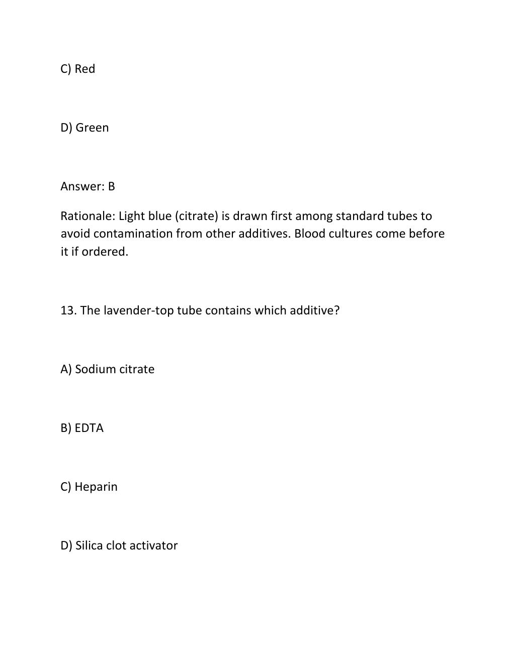 Preview page 10 of NHA CCMA 2ND PRACTICE TEST 300 Questions with Revised Answers