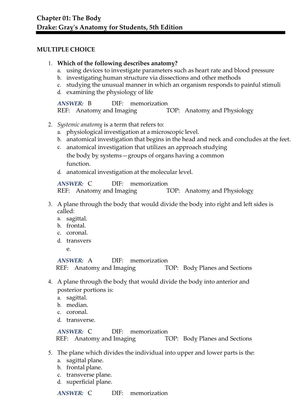 Preview page 3 of GRAY’S ANATOMY FOR STUDENTSFLASHCARDS5 TH Edition By RichardDrake