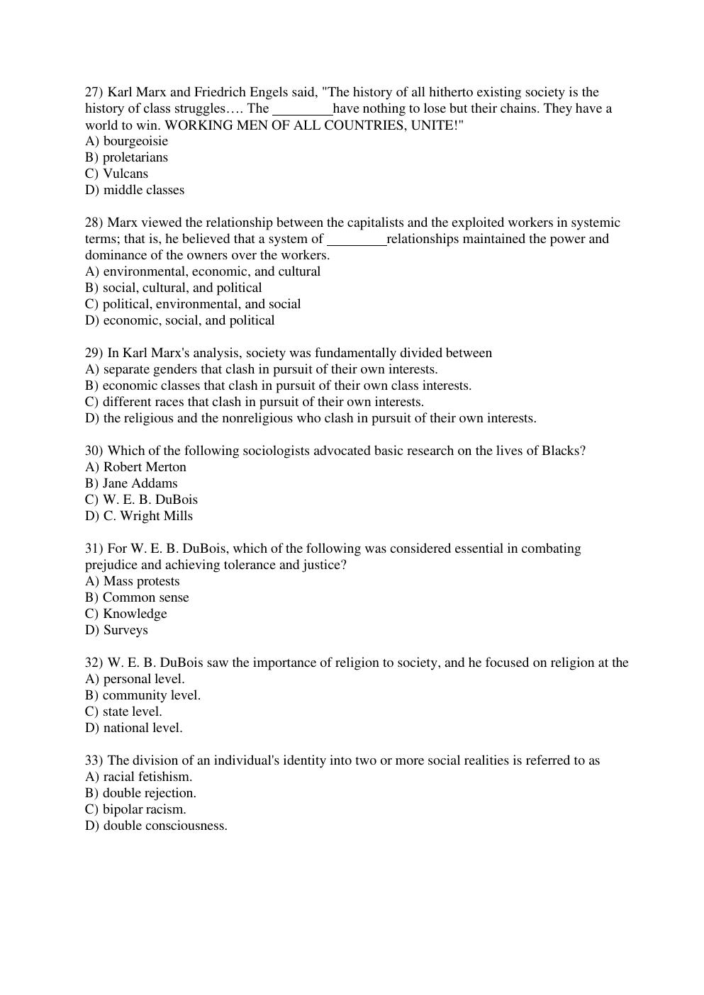 Preview page 5 of Sociology in Modules 6 th ed by Schaefer Test Bank