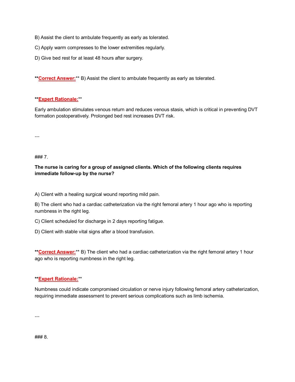 Preview page 5 of NU 155 Exam 3 Study Guide | Medical-Surgical Nursing