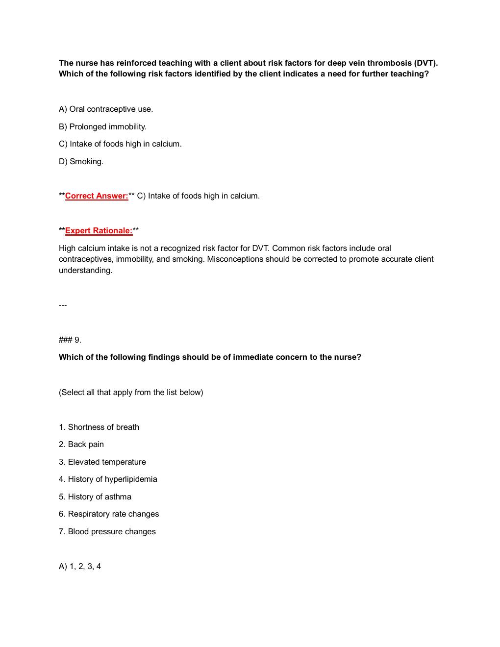Preview page 6 of NU 155 Exam 3 Study Guide | Medical-Surgical Nursing