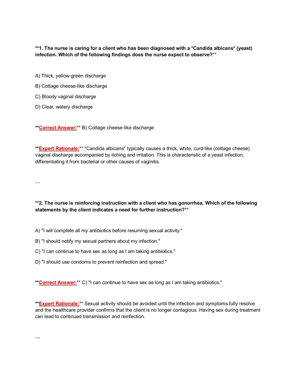 Preview page 2 of NU 155 Final Exam Study Guide | Medical-Surgical Nursing