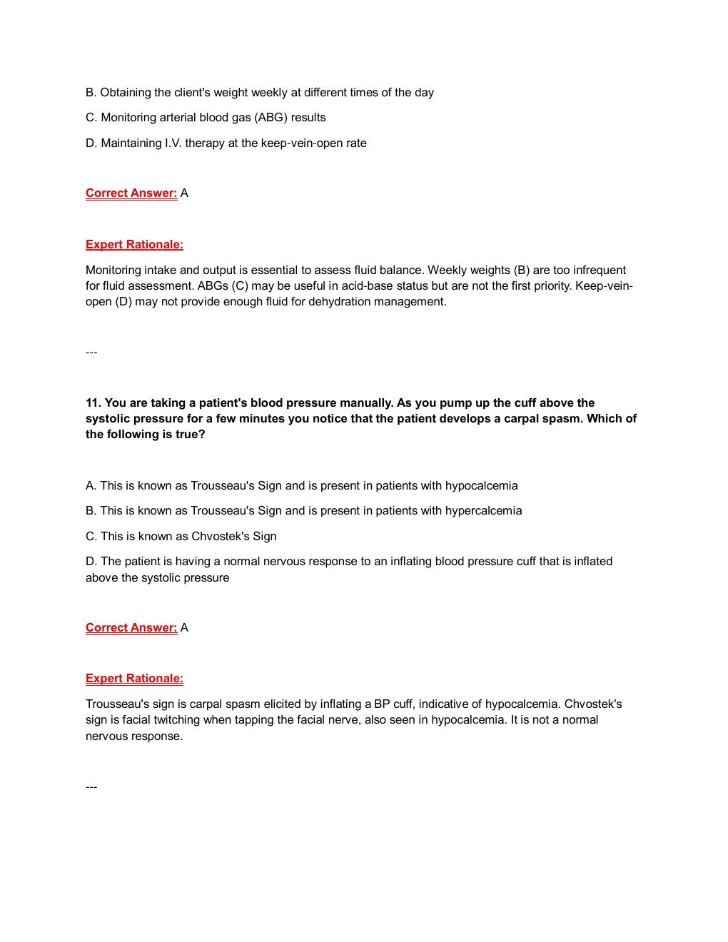 Preview page 7 of NU 155 Exam 2 Study Guide | Medical-Surgical Nursing