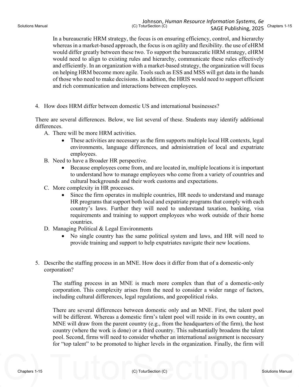Preview page 9 of Solutions Manual for Human Resource Information Systems Basics, Applications, and Future Directions 6th Edition By Richa