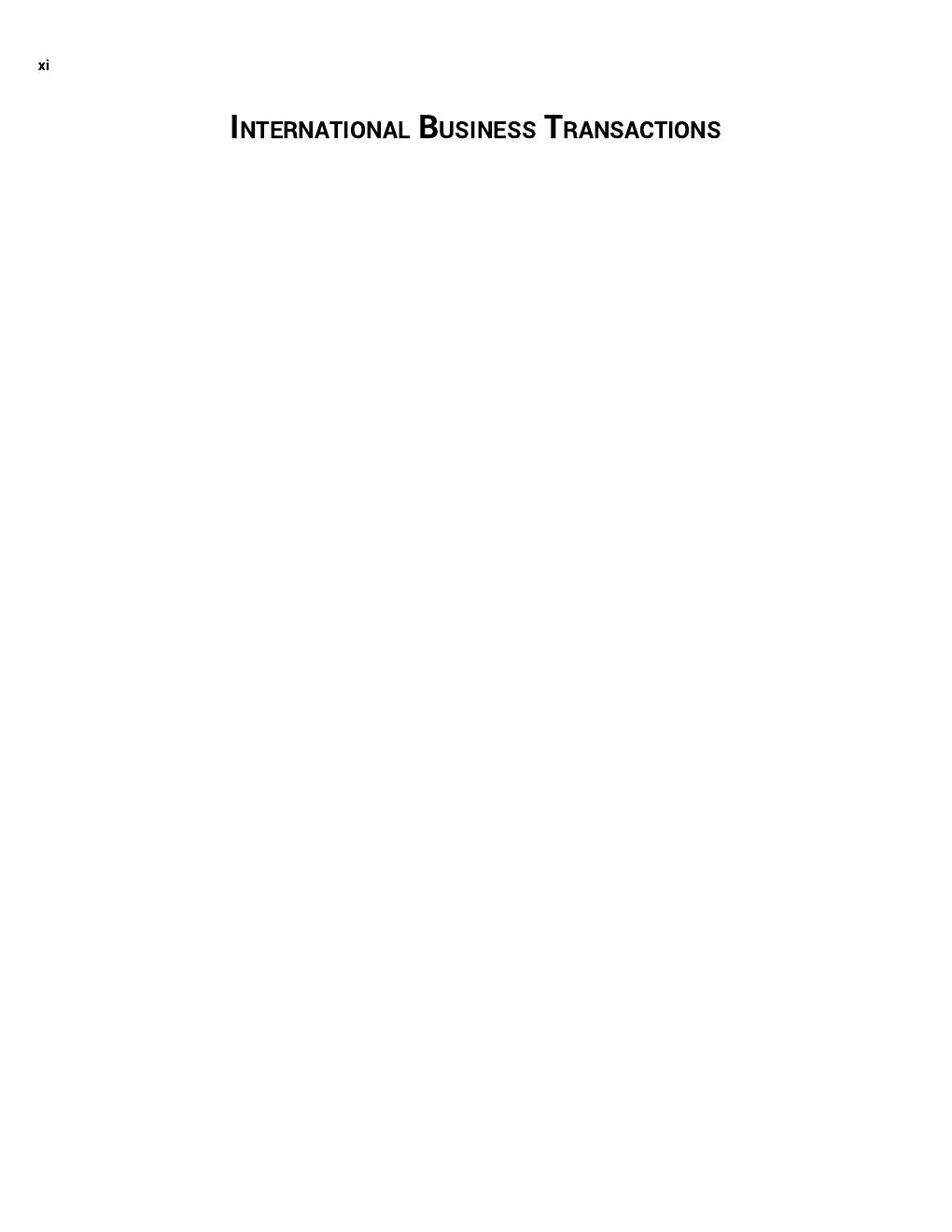 Preview page 9 of International Business Transactions Problems Cases and Materials 4th Edition By Daniel Chow, Thomas Schoenbaum eBook PDF