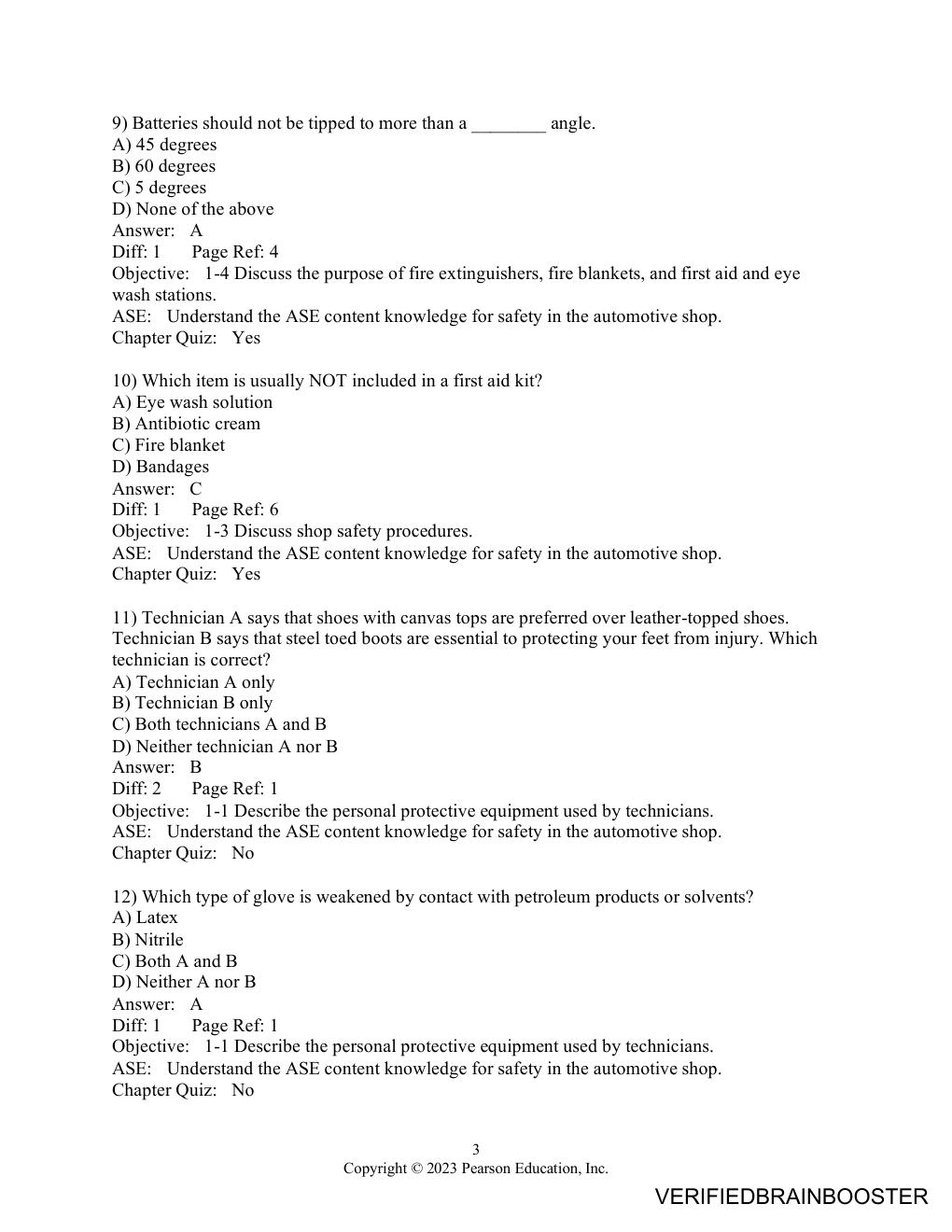 Preview page 3 of Automotive Engines: Theory and Servicing, 10e (Halderman)
