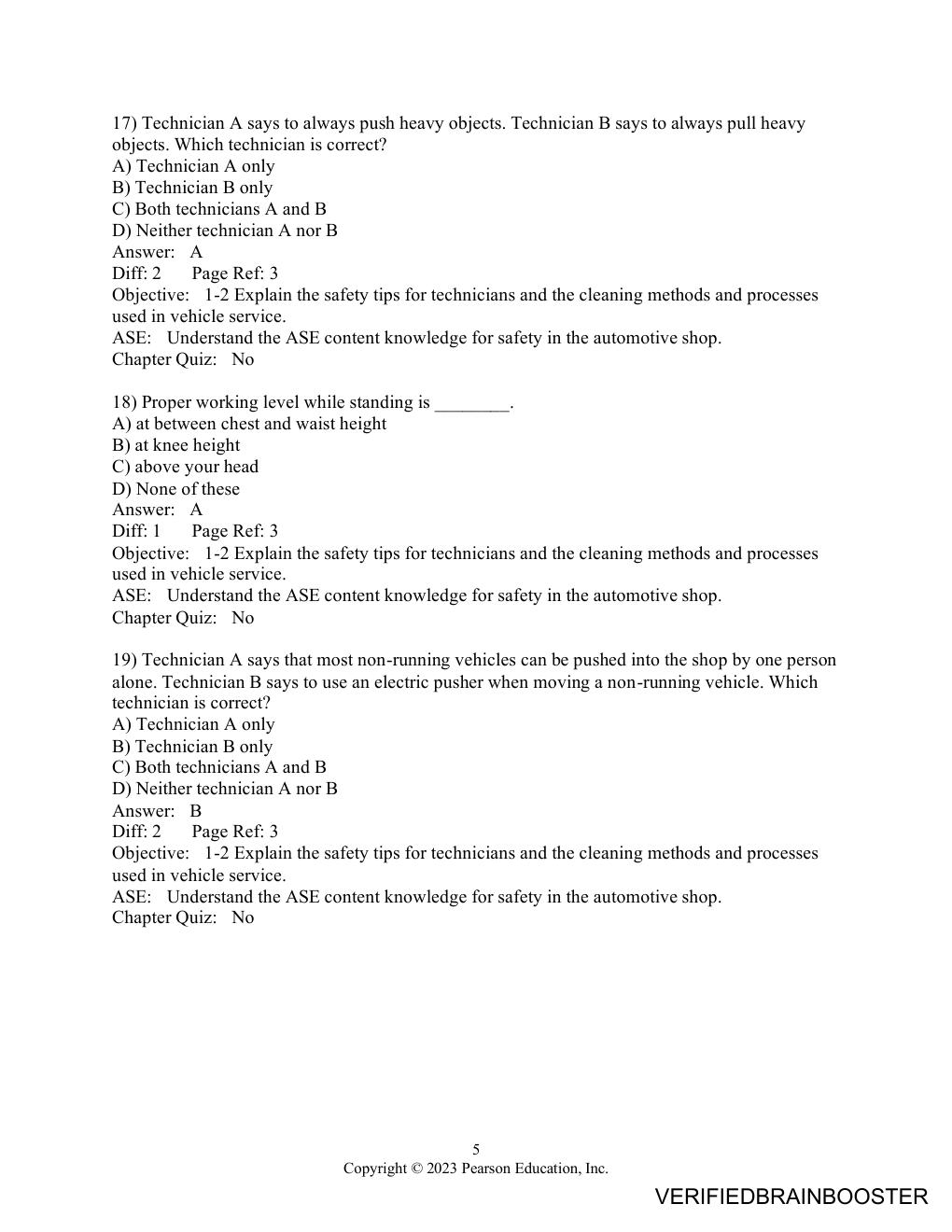 Preview page 5 of Automotive Engines: Theory and Servicing, 10e (Halderman)