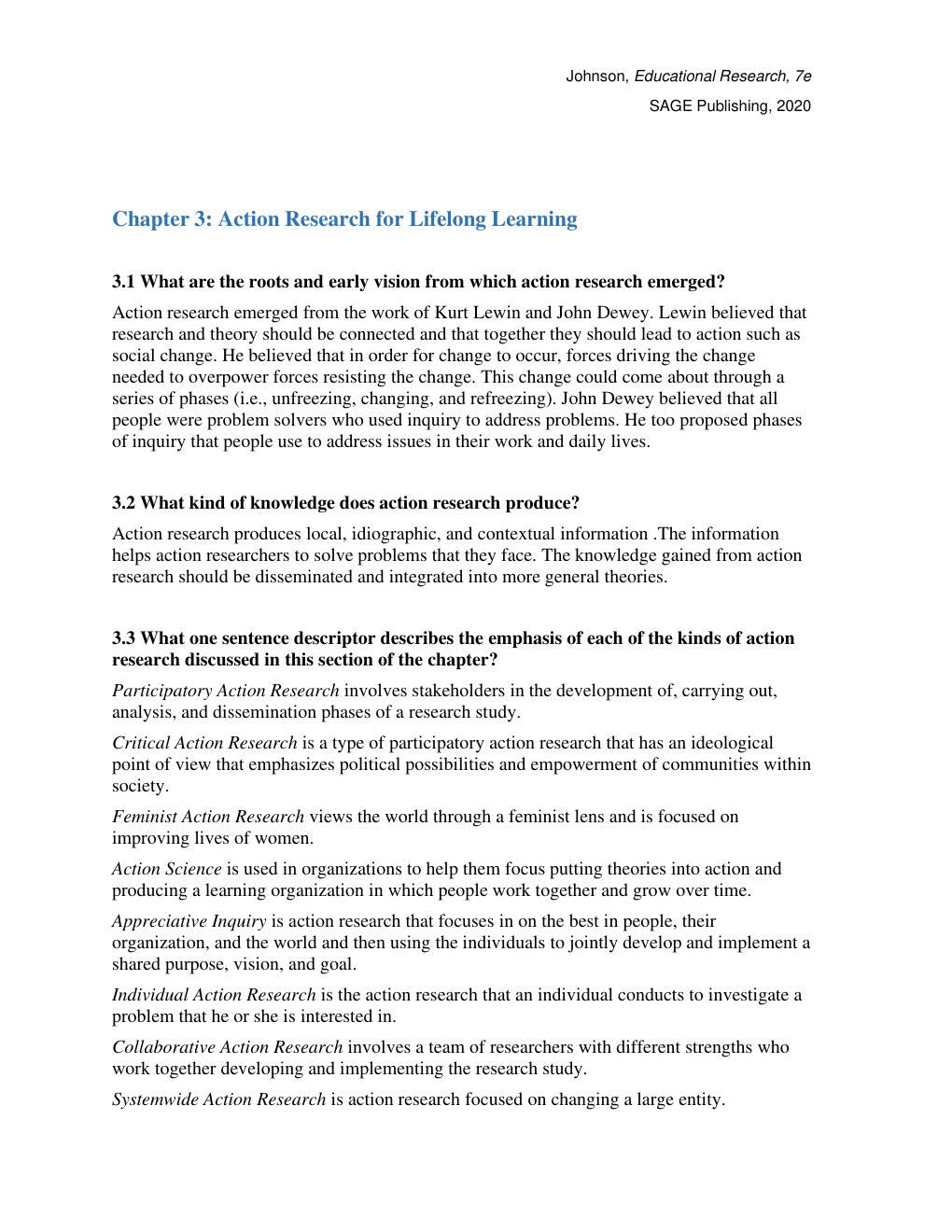 Preview page 10 of Solution Manual & Test Bank for Educational Research Quantitative, Qualitative, and Mixed Approaches 7th Edition by Robe