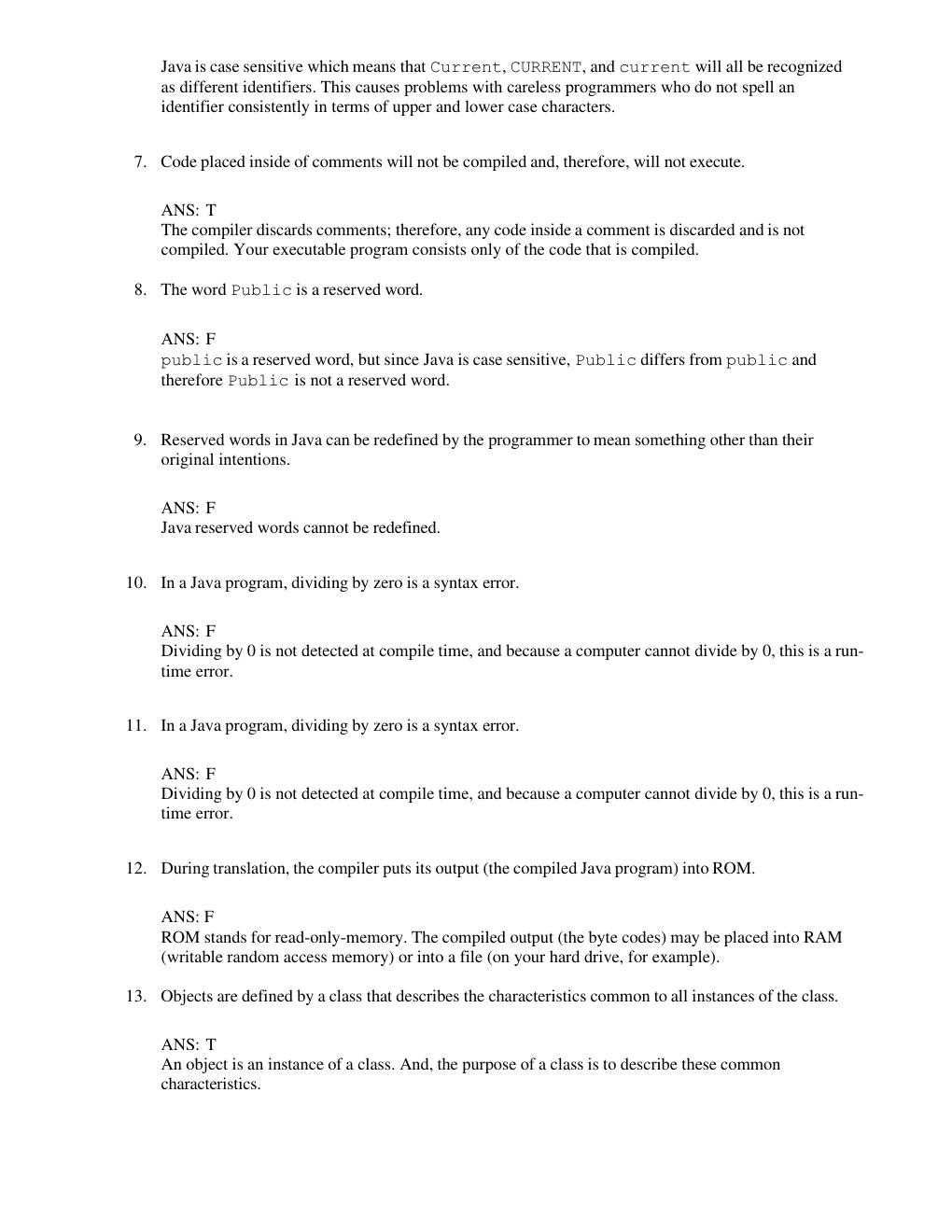 Preview page 3 of Solution Manual & Test Bank for Java Software Solutions, Global Edition, 9th Edition by John Lewis