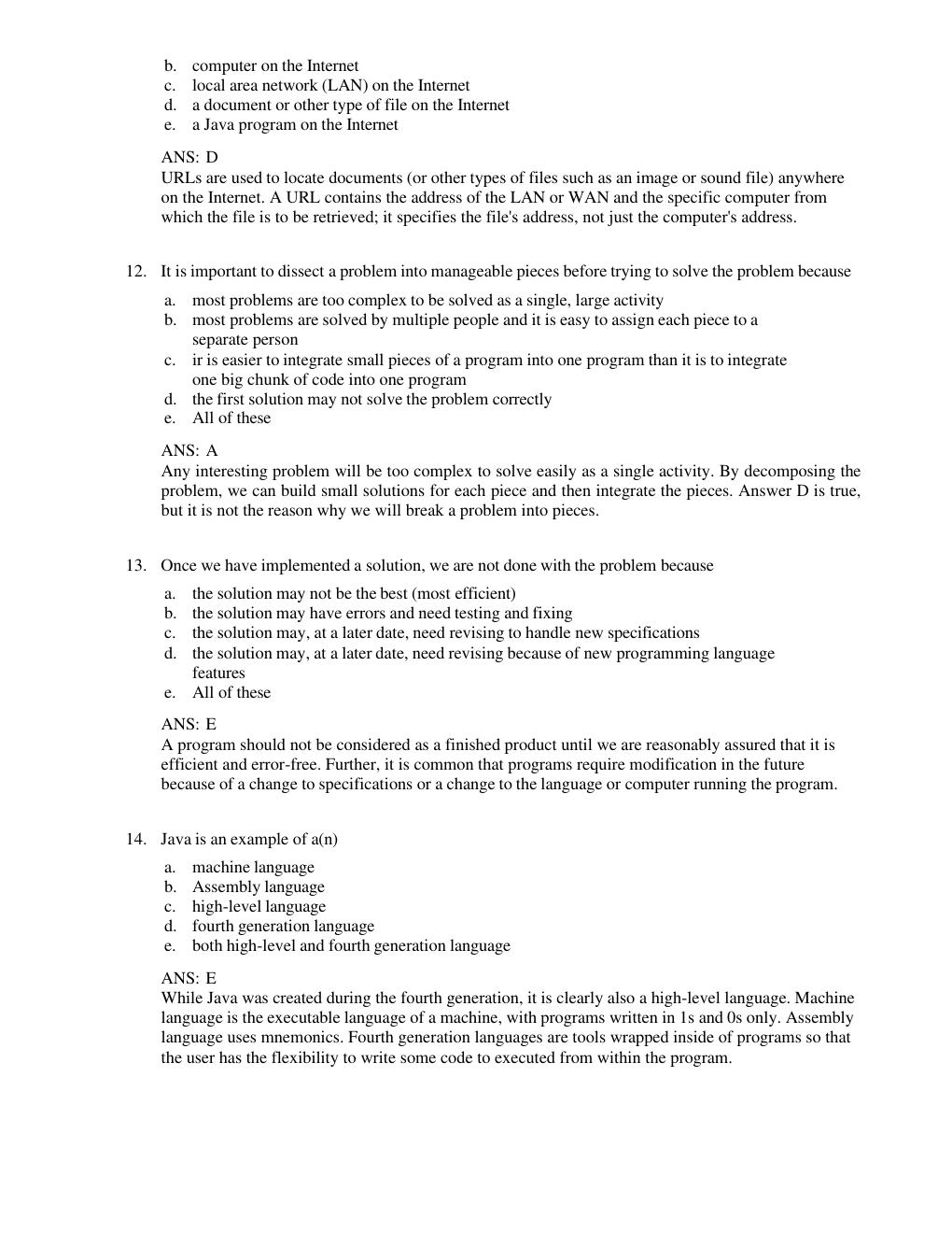 Preview page 7 of Solution Manual & Test Bank for Java Software Solutions, Global Edition, 9th Edition by John Lewis