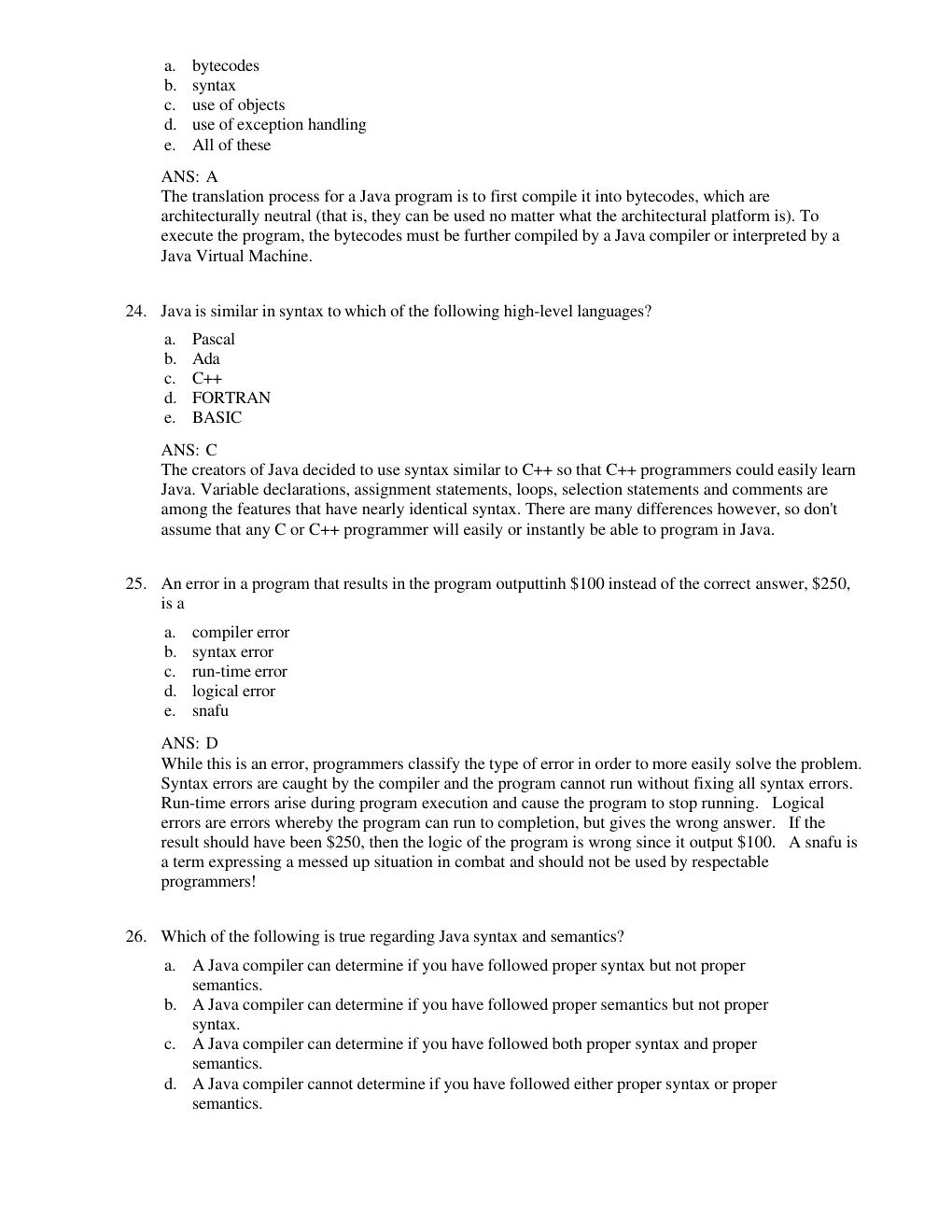 Preview page 10 of Solution Manual & Test Bank for Java Software Solutions, Global Edition, 9th Edition by John Lewis