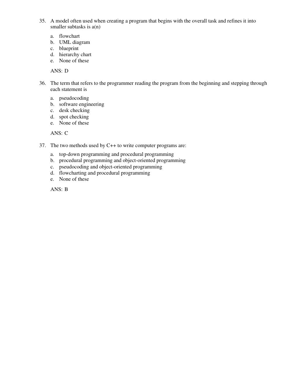Preview page 9 of Test Bank & Solution Manual for Starting Out with C++ from Control Structures to Objects, 10th Edition By Tony Gaddis