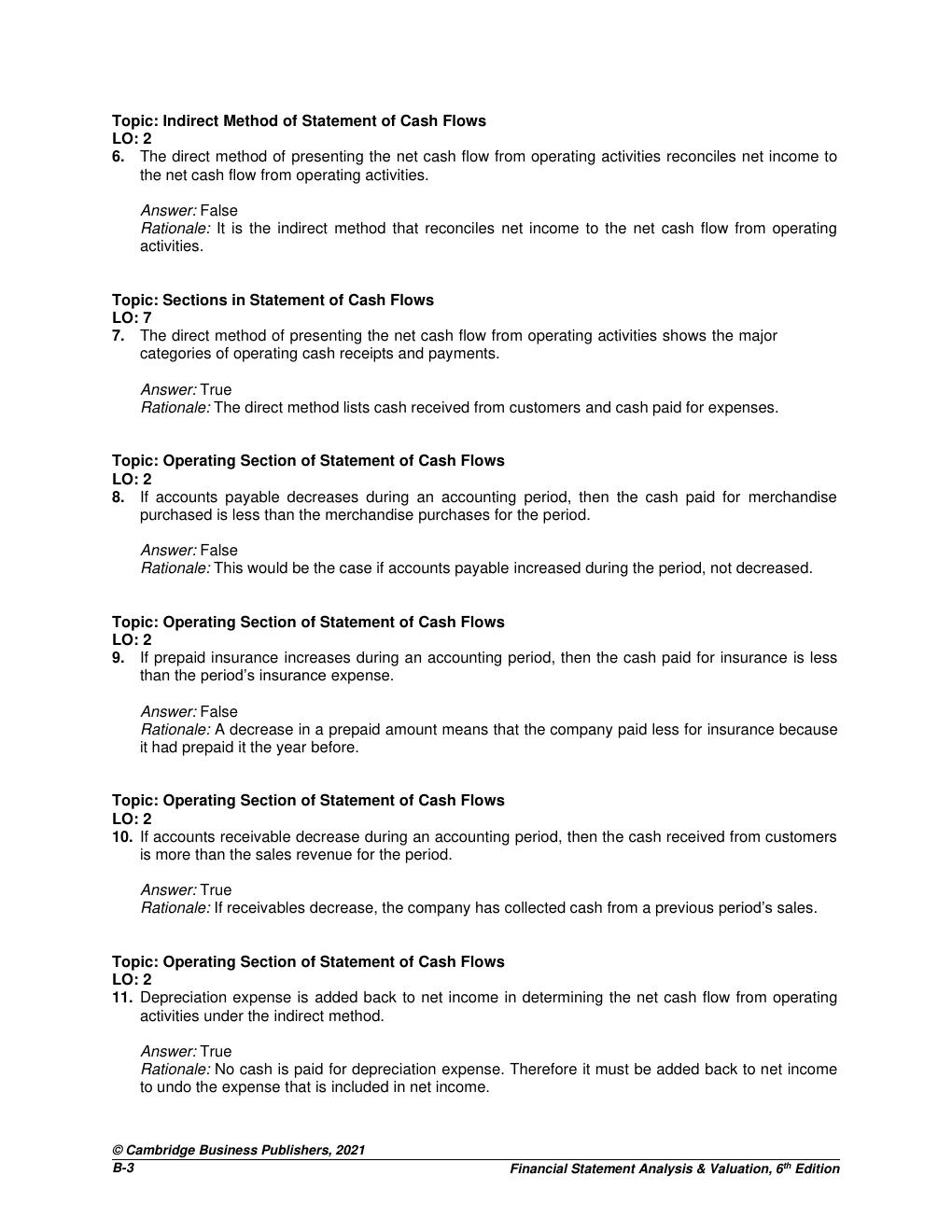 Preview page 4 of Solution Manual for Financial Statement Analysis & Valuation, 6th edition By Peter D. Easton