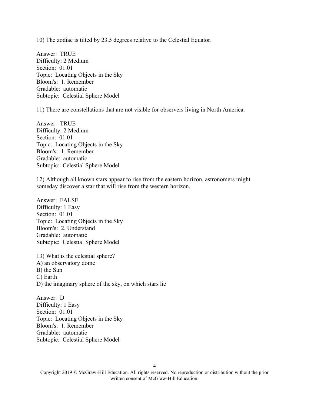 Preview page 4 of Test Bank For An Introduction to Astronomy, 9th Edition By Arny