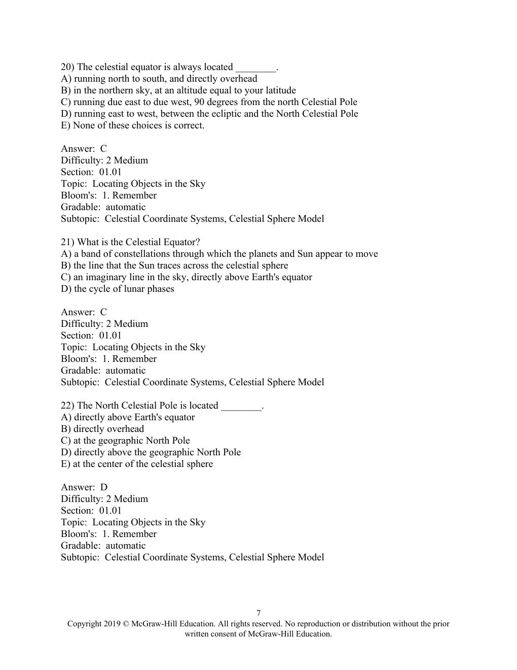 Preview page 7 of Test Bank For An Introduction to Astronomy, 9th Edition By Arny