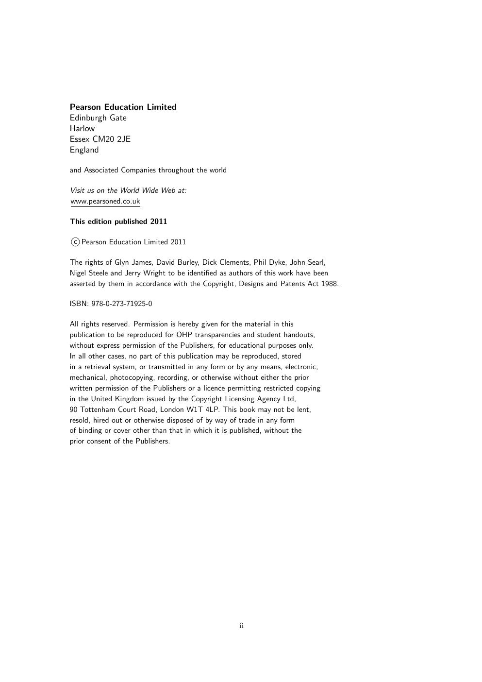 Preview page 3 of Solutions Manual For Advanced Modern Engineering Mathematics 4th edition By Glyn James