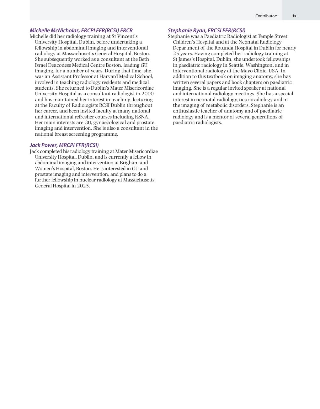 Preview page 10 of Anatomy for Diagnostic Imaging 4th Edition By Stephanie Ryan, Michelle McNicholas, Stephen Eustace