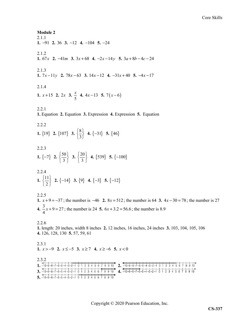 Preview page 5 of Quantitative Reasoning or Liberal Arts Math 1st Edition By Pearson (Workbook Answers All Chapters, 100% Original Verifie