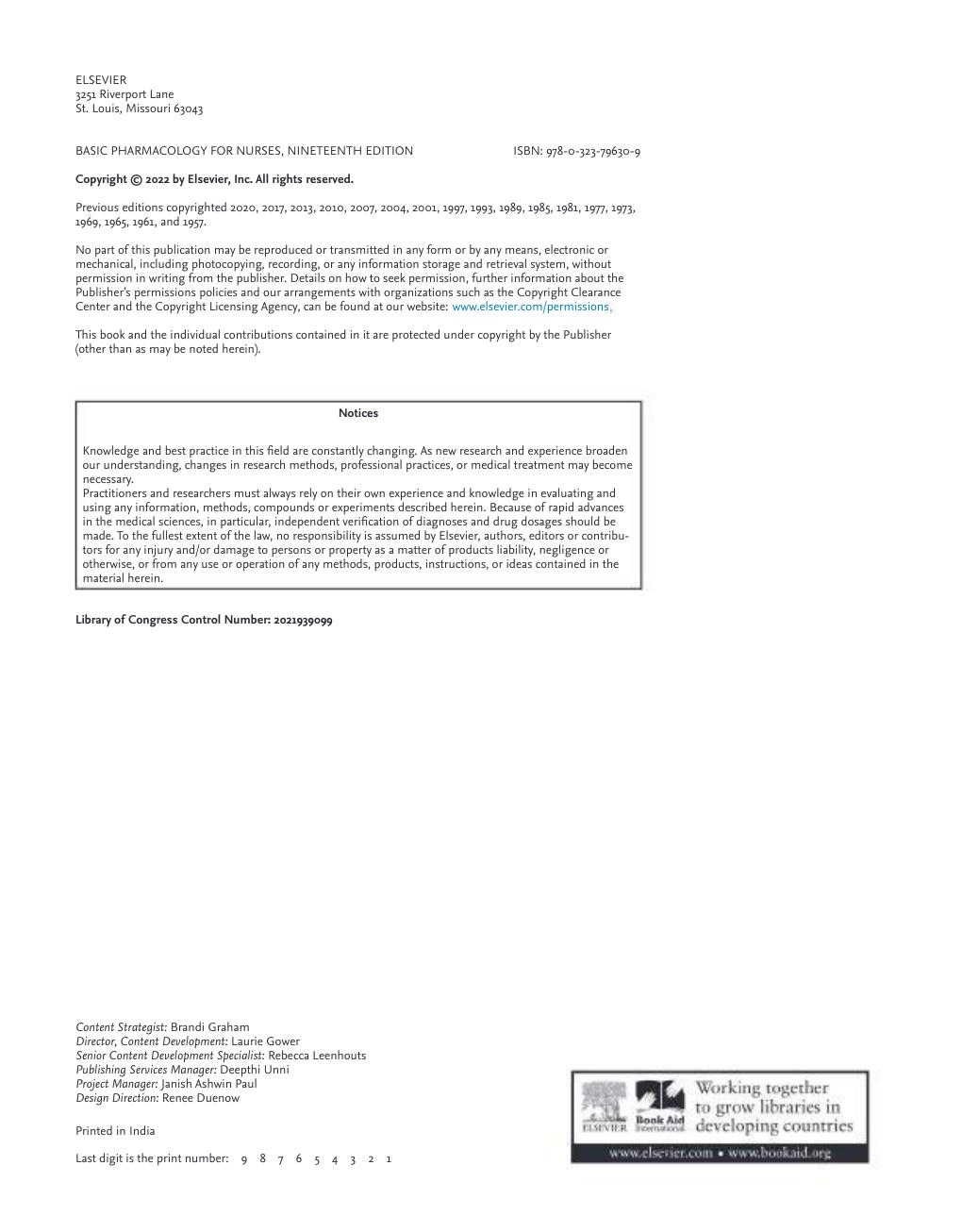 Preview page 6 of Claytons Basic Pharmacology for Nurses 19th Edition By Willihnganz MS  RN  CNE, Michelle J