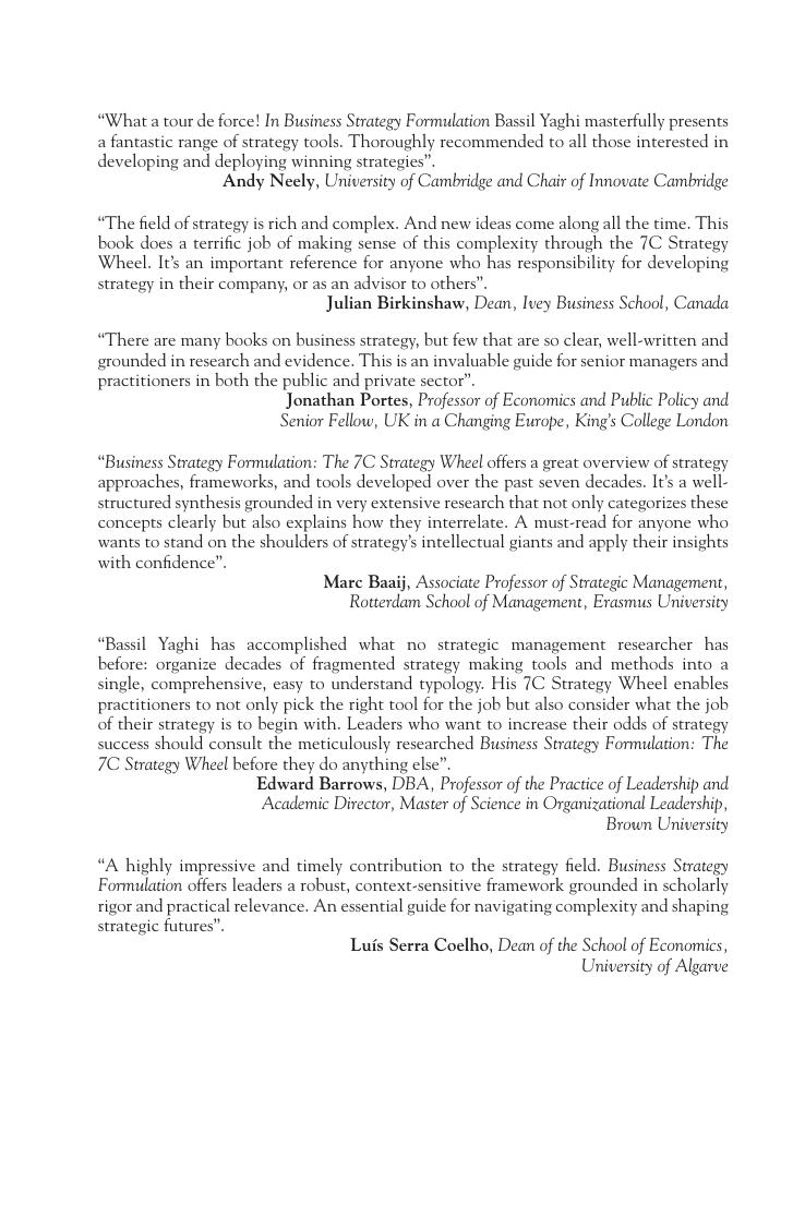 Preview page 2 of Business Strategy Formulation By Bassil A. Yaghi