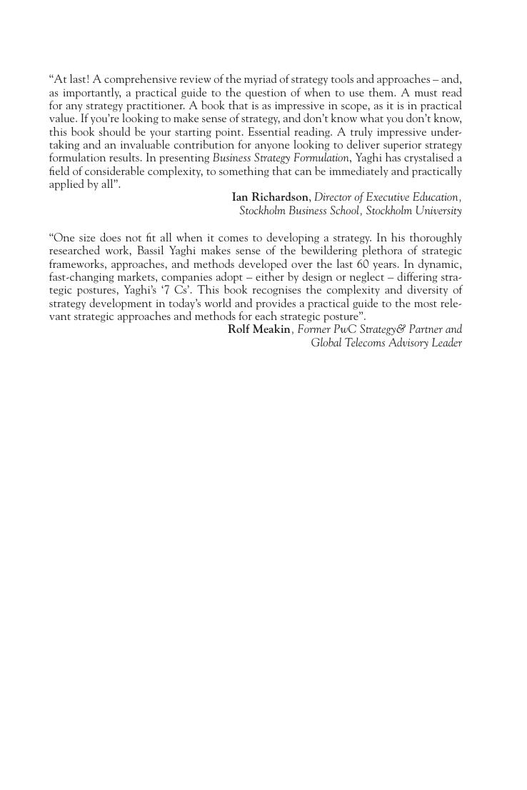 Preview page 3 of Business Strategy Formulation By Bassil A. Yaghi