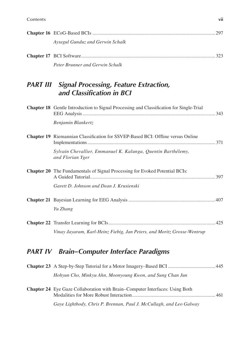 Preview page 7 of Brain Computer Interfaces Handbook Technological and Theoretical Advances 1st Edition By Chang S. Nam, Anton Nijholt, Fa