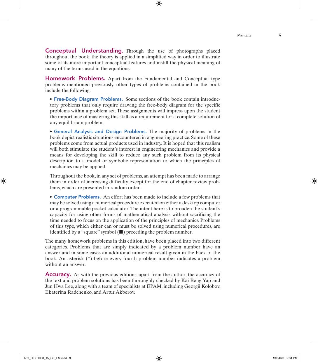 Preview page 10 of ENGINEERING MECHANICS dynamics 15th Global Edition By R C Hibbeler