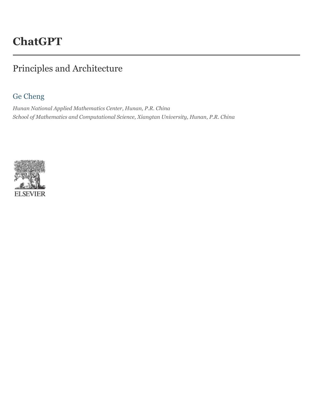 Preview page 2 of ChatGPT Principles and Architecture 1st Edition By Ge Cheng