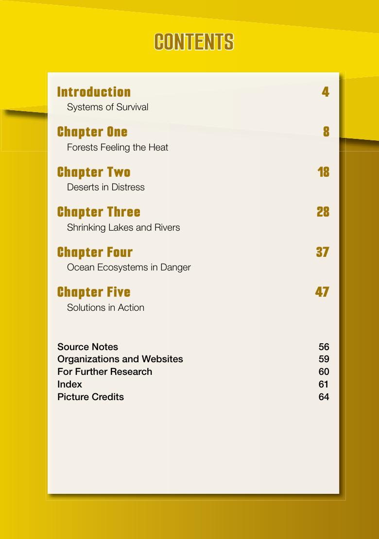 Preview page 3 of Climate Change Impact Ecosystems 1st Edition By Stuart A. Kallen