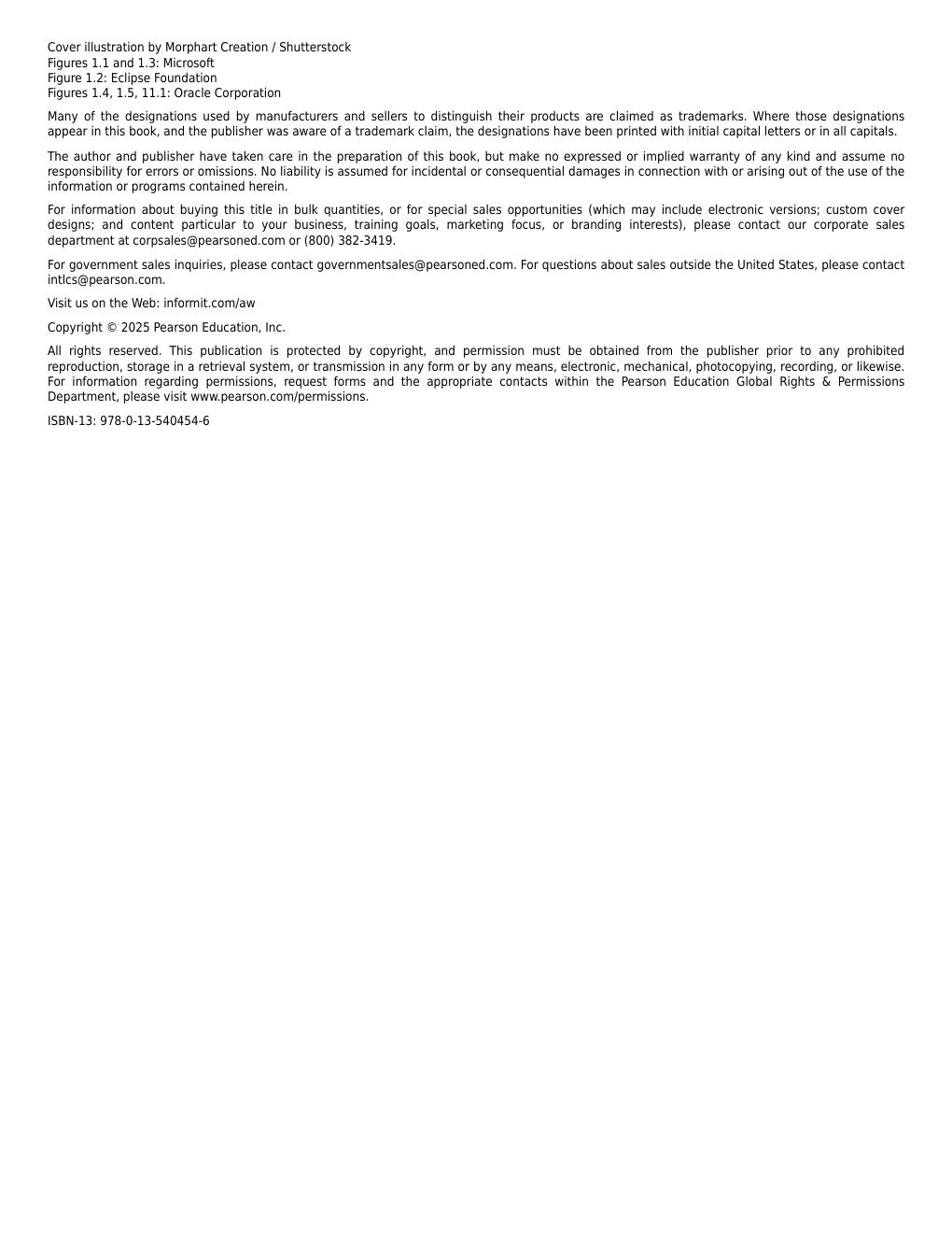 Preview page 5 of Core Java for the Impatient 4th Edition By Cay S. Horstmann